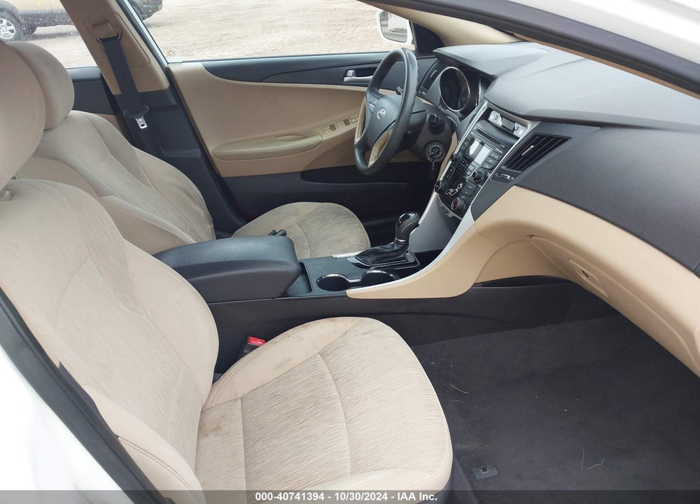 2013 HYUNDAI SONATA GLS VIN: 5NPEB4AC4DH540590