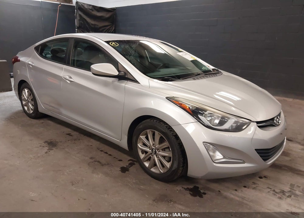 2015 HYUNDAI ELANTRA SE VIN: 5NPDH4AE3FH548758