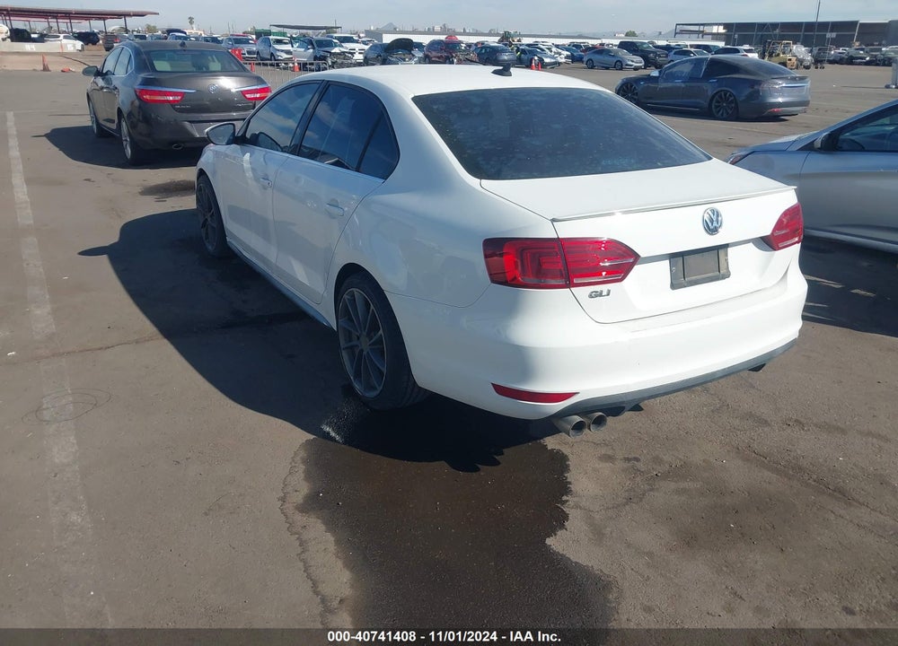 2014 VOLKSWAGEN JETTA GLI AUTOBAHN VIN: 3VW4T7AJ4EM371219