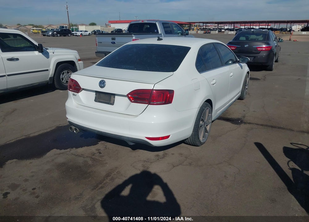 2014 VOLKSWAGEN JETTA GLI AUTOBAHN VIN: 3VW4T7AJ4EM371219