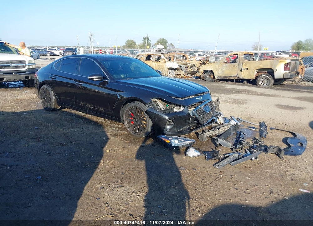 2019 GENESIS G70 3.3T ADVANCED VIN: KMTG34LE8KU024368