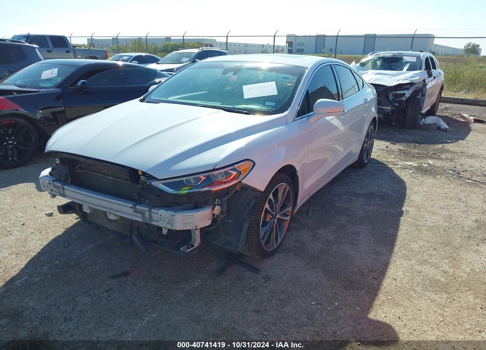 2020 FORD FUSION TITANIUM VIN: 3FA6P0K96LR205382