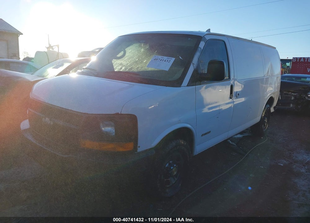 2006 CHEVROLET EXPRESS WORK VAN VIN: 1GCGG25V261181650