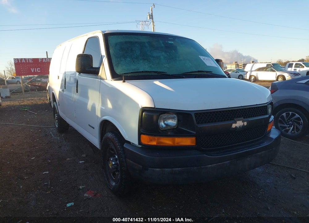 2006 CHEVROLET EXPRESS WORK VAN VIN: 1GCGG25V261181650