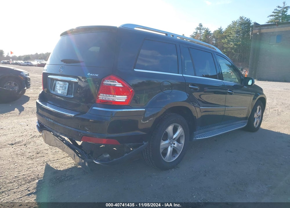 2010 MERCEDES-BENZ GL 450 4MATIC VIN: 4JGBF7BE7AA596403