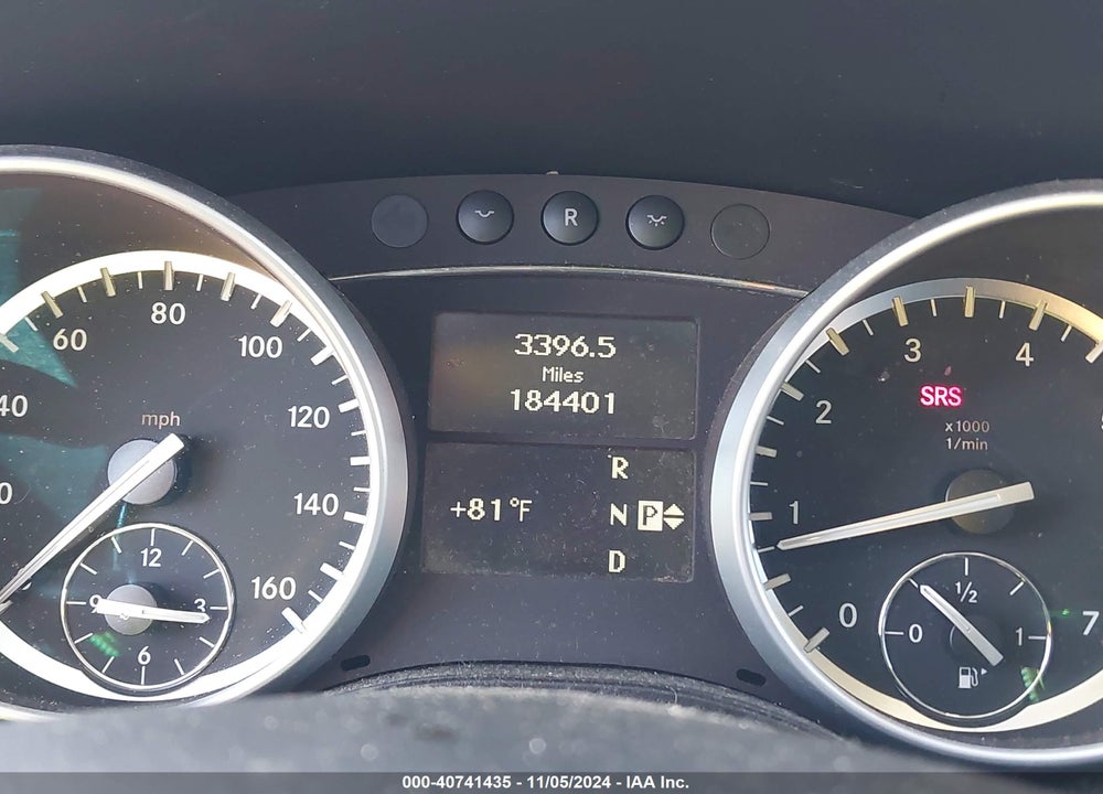 2010 MERCEDES-BENZ GL 450 4MATIC VIN: 4JGBF7BE7AA596403
