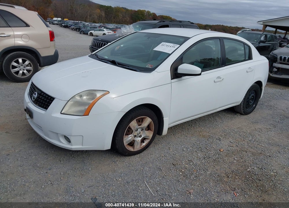 2008 NISSAN SENTRA 2.0S VIN: 3N1AB61EX8L618567