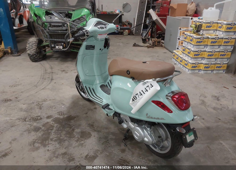 2022 VESPA PRIMAVERA/SPRINT 50 VIN: ZAPCA06B0N5105312
