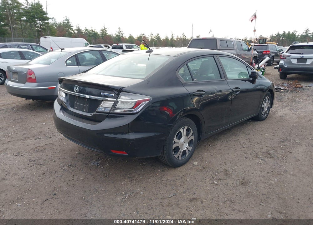 2014 HONDA CIVIC HYBRID VIN: 19XFB4F26EE201176