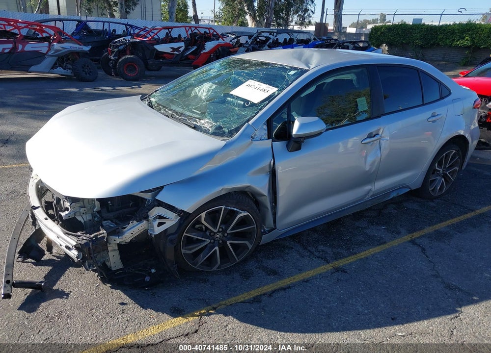 2022 TOYOTA COROLLA SE VIN: JTDS4MCE3NJ089575