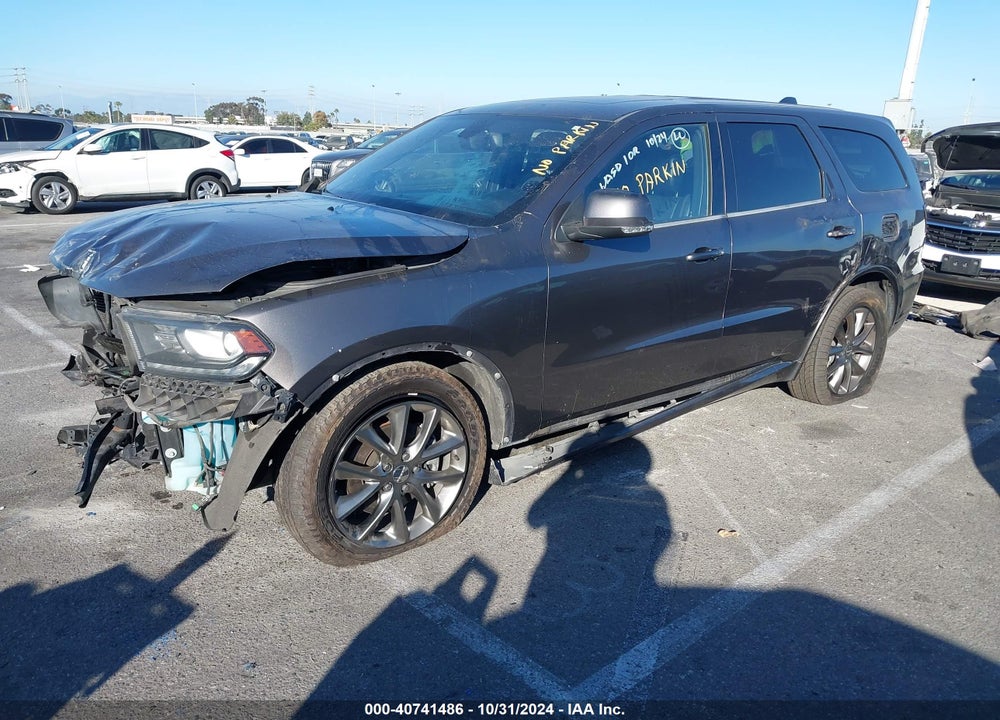 2014 DODGE DURANGO R/T VIN: 1C4SDHCTXEC596578