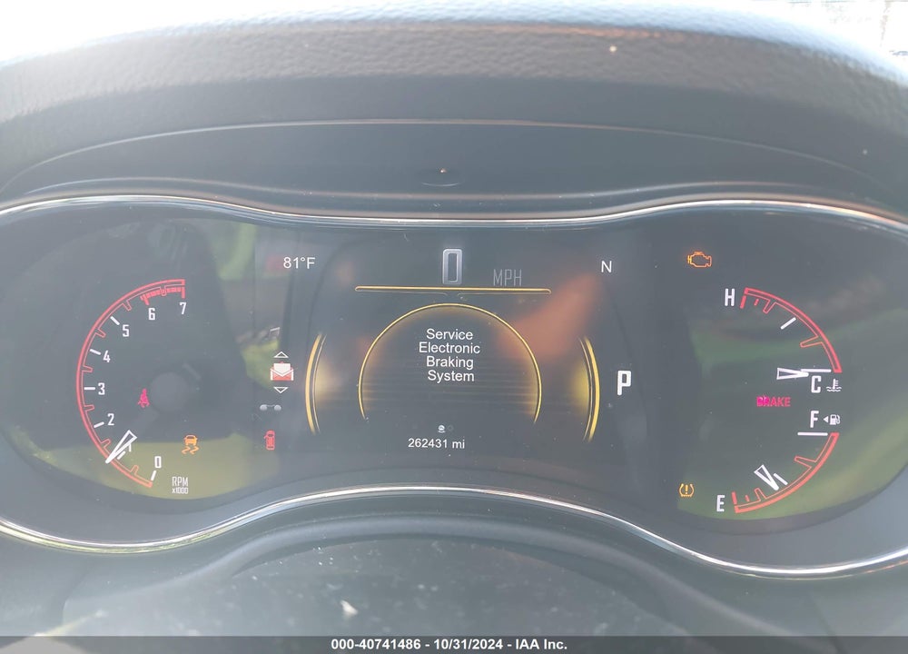 2014 DODGE DURANGO R/T VIN: 1C4SDHCTXEC596578