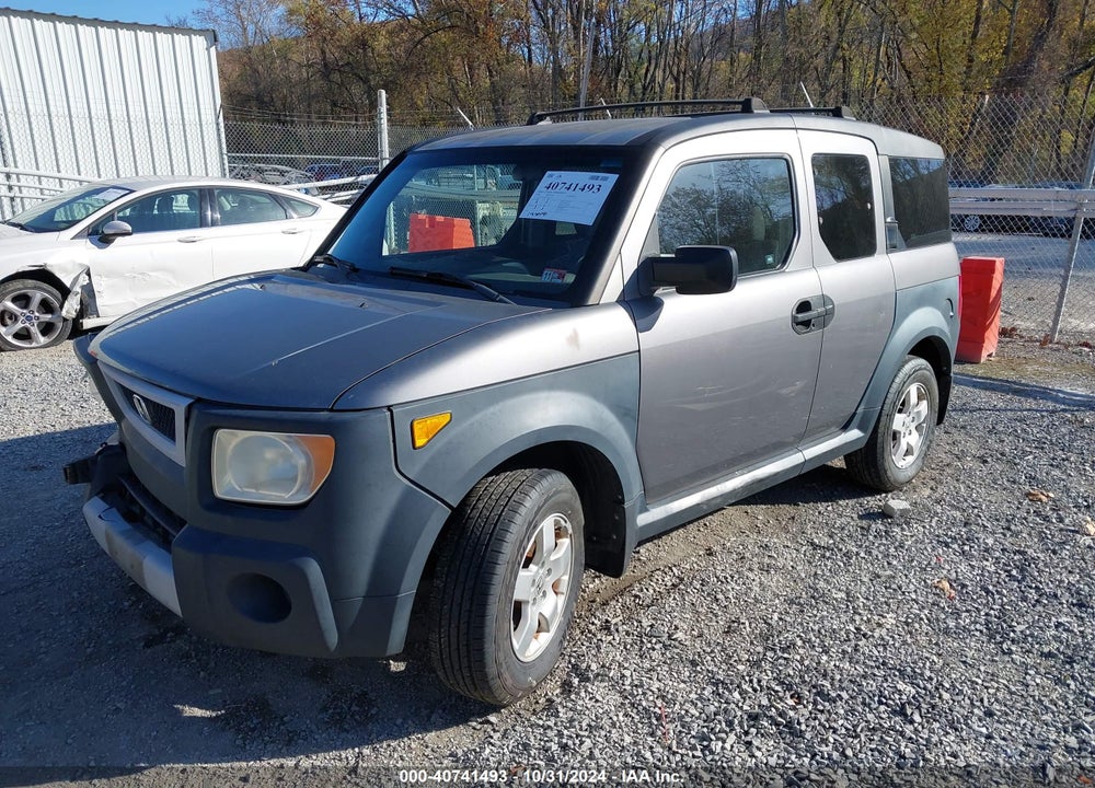 2005 HONDA ELEMENT EX VIN: 5J6YH18635L015537