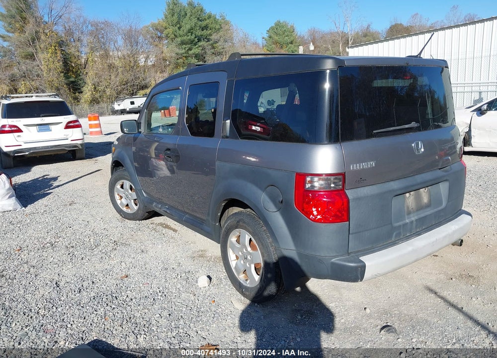 2005 HONDA ELEMENT EX VIN: 5J6YH18635L015537