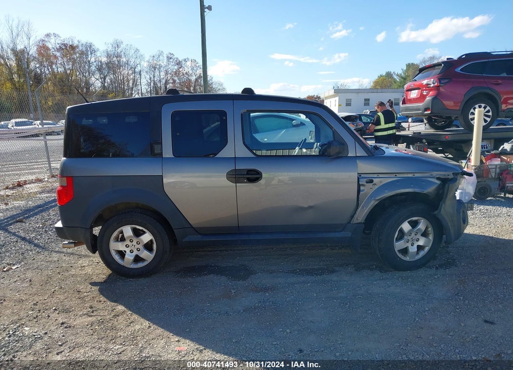 2005 HONDA ELEMENT EX VIN: 5J6YH18635L015537