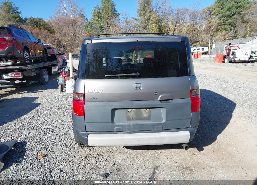 2005 HONDA ELEMENT EX VIN: 5J6YH18635L015537