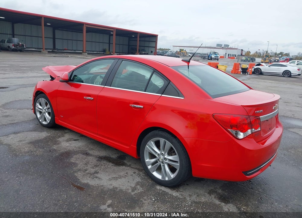 2014 CHEVROLET CRUZE LTZ VIN: 1G1PG5SB8E7302648