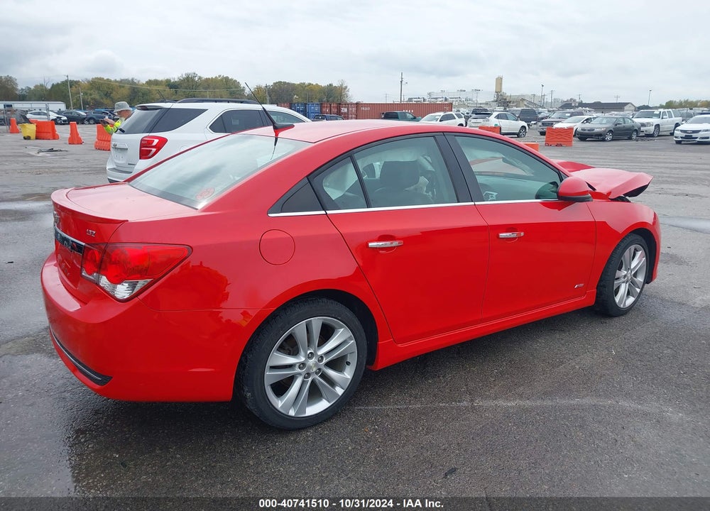 2014 CHEVROLET CRUZE LTZ VIN: 1G1PG5SB8E7302648