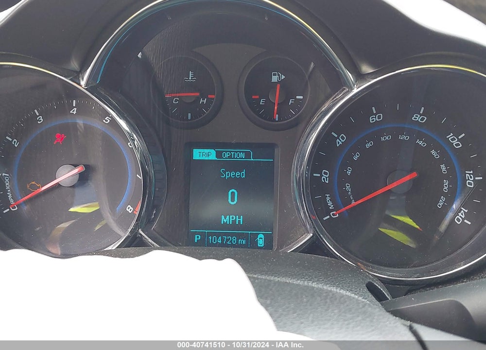 2014 CHEVROLET CRUZE LTZ VIN: 1G1PG5SB8E7302648