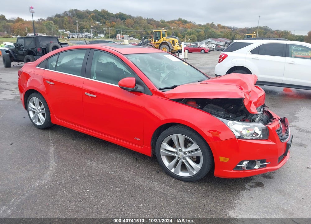 2014 CHEVROLET CRUZE LTZ VIN: 1G1PG5SB8E7302648