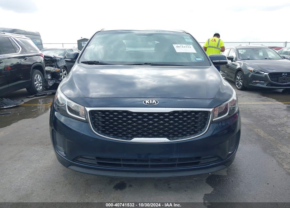 2016 KIA SEDONA LX VIN: KNDMB5C12G6149465