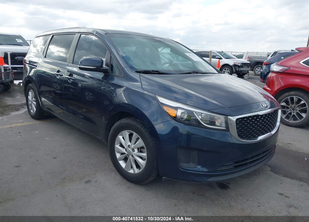 2016 KIA SEDONA LX VIN: KNDMB5C12G6149465