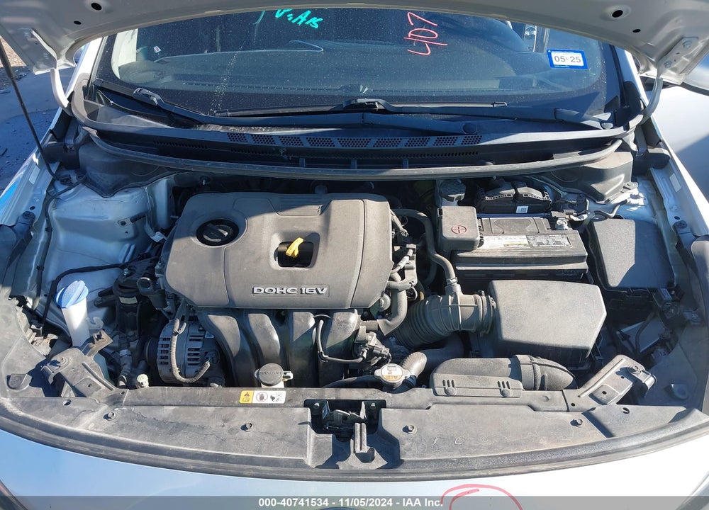 2017 KIA FORTE LX VIN: 3KPFL4A75HE153433