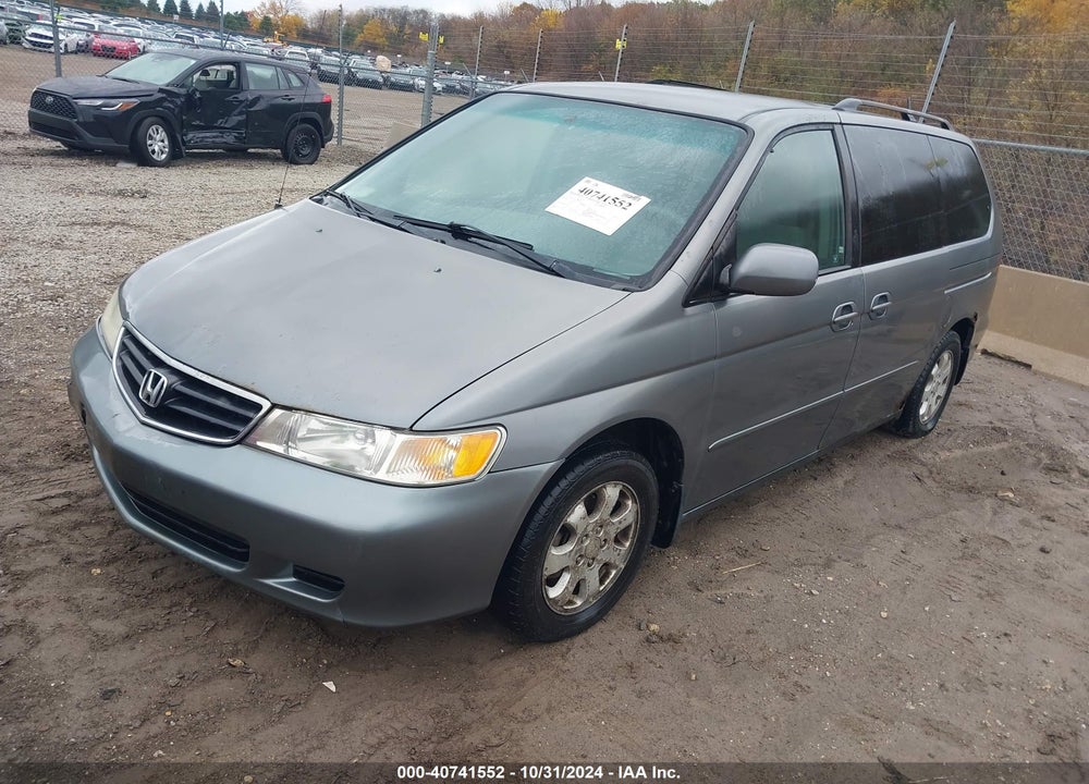 2002 HONDA ODYSSEY EX VIN: 5FNRL18632B001922