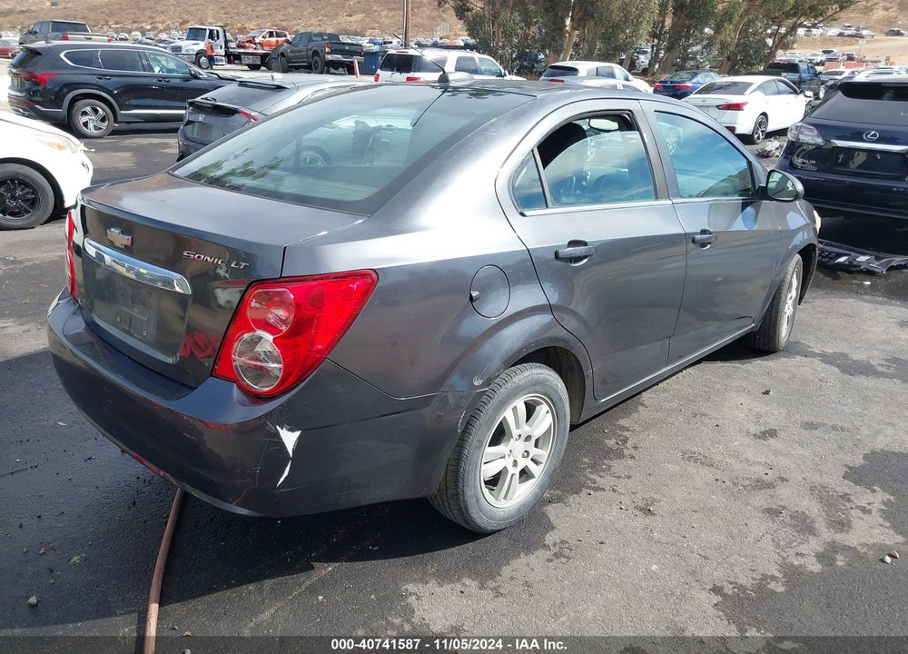 2016 CHEVROLET SONIC LT AUTO VIN: 1G1JC5SG0G4140712