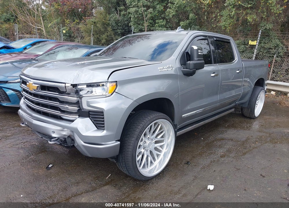 2024 CHEVROLET SILVERADO 1500 4WD STANDARD BED HIGH COUNTRY VIN: 1GCUDJEL4RZ261493