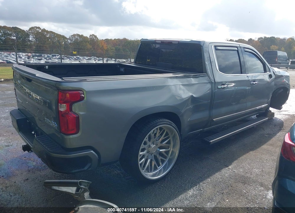 2024 CHEVROLET SILVERADO 1500 4WD STANDARD BED HIGH COUNTRY VIN: 1GCUDJEL4RZ261493