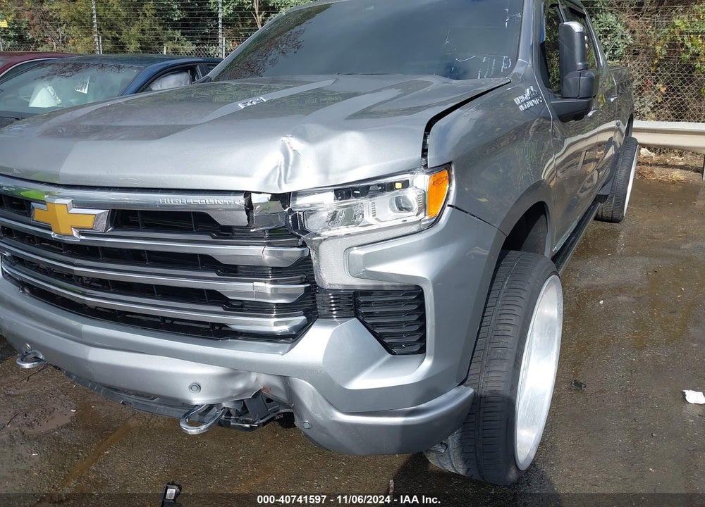 2024 CHEVROLET SILVERADO 1500 4WD STANDARD BED HIGH COUNTRY VIN: 1GCUDJEL4RZ261493