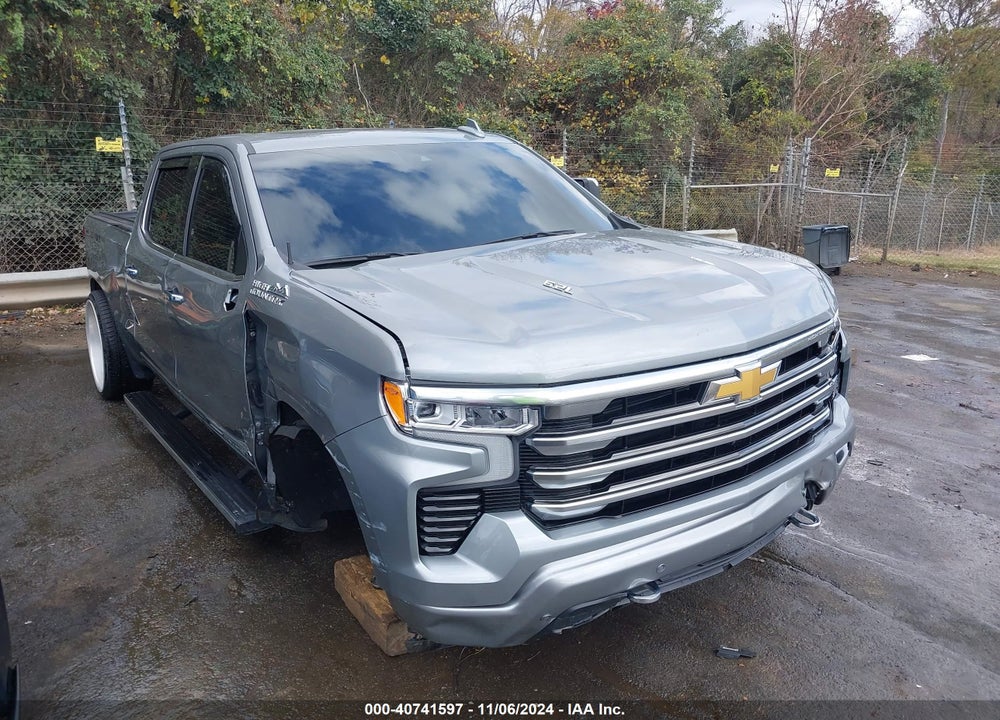 2024 CHEVROLET SILVERADO 1500 4WD STANDARD BED HIGH COUNTRY VIN: 1GCUDJEL4RZ261493