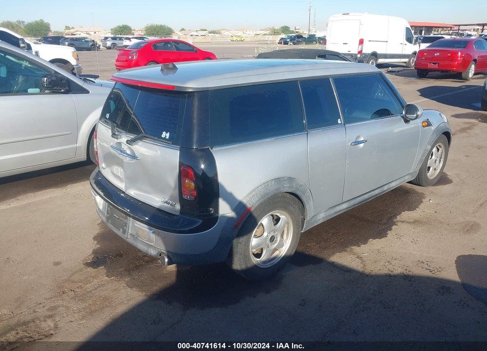2010 MINI COOPER CLUBMAN VIN: WMWML3C54ATX37801