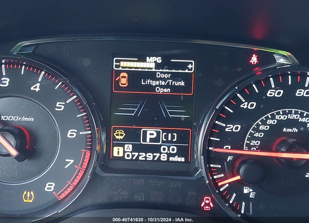 2019 SUBARU WRX PREMIUM VIN: JF1VA1F65K8819584