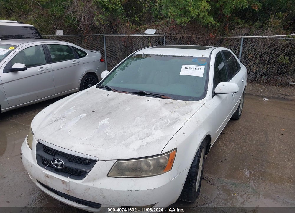 2006 HYUNDAI SONATA GLS V6/LX V6 VIN: 5NPEU46F56H090299