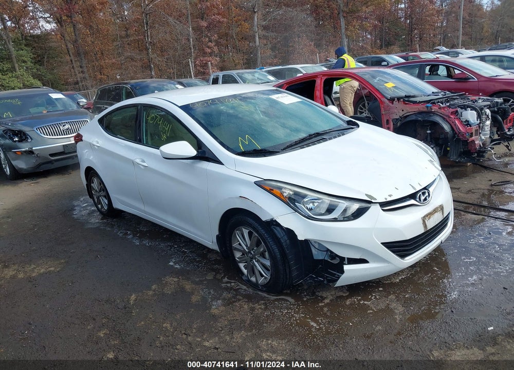 2016 HYUNDAI ELANTRA SE VIN: 5NPDH4AEXGH732676