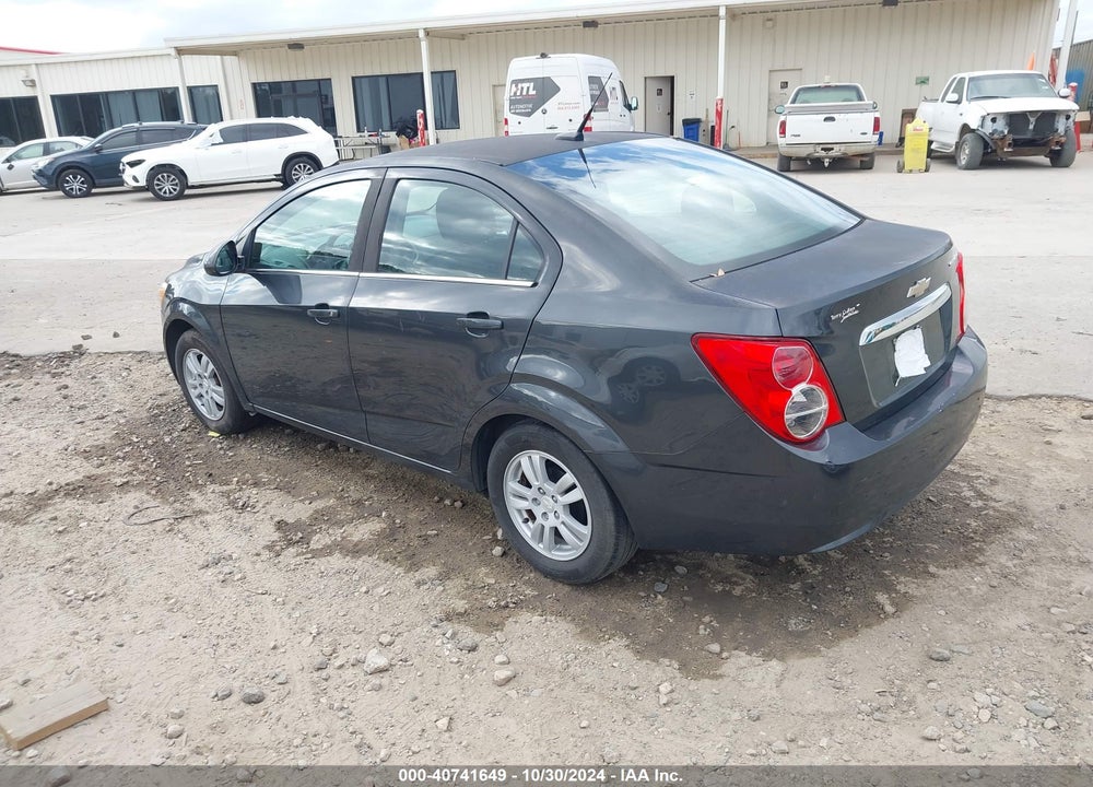 2014 CHEVROLET SONIC LT AUTO VIN: 1G1JC5SH0E4158875
