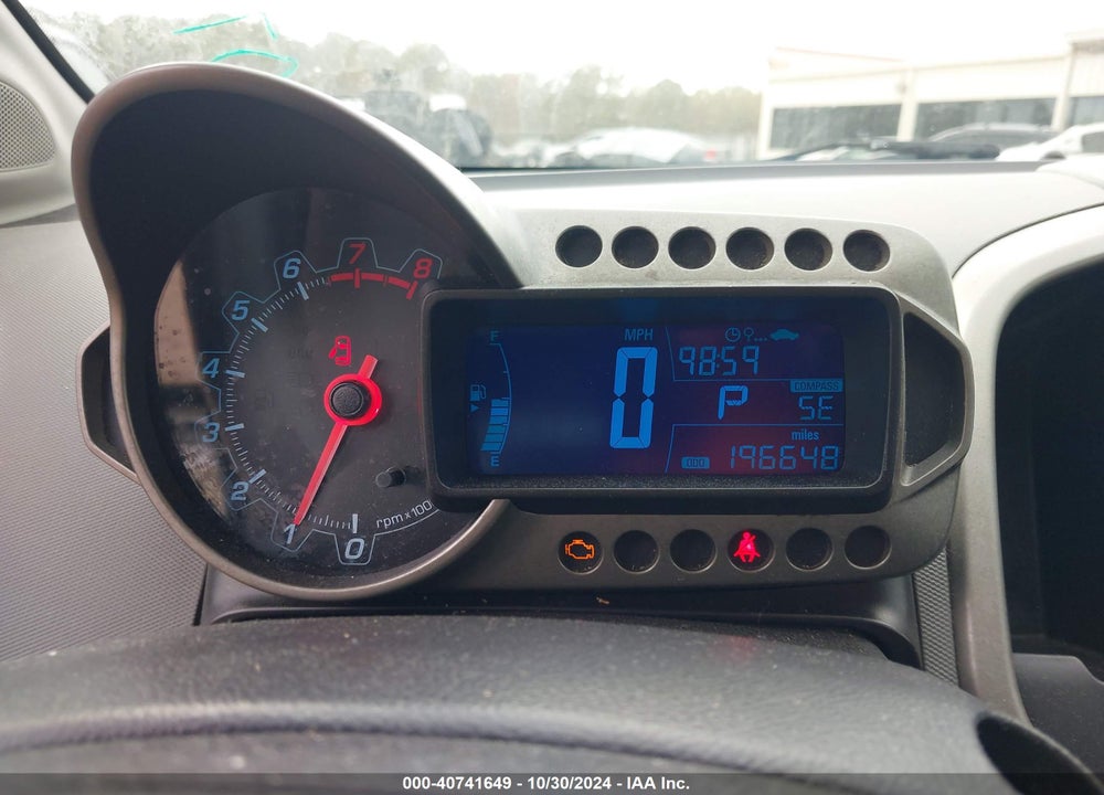 2014 CHEVROLET SONIC LT AUTO VIN: 1G1JC5SH0E4158875