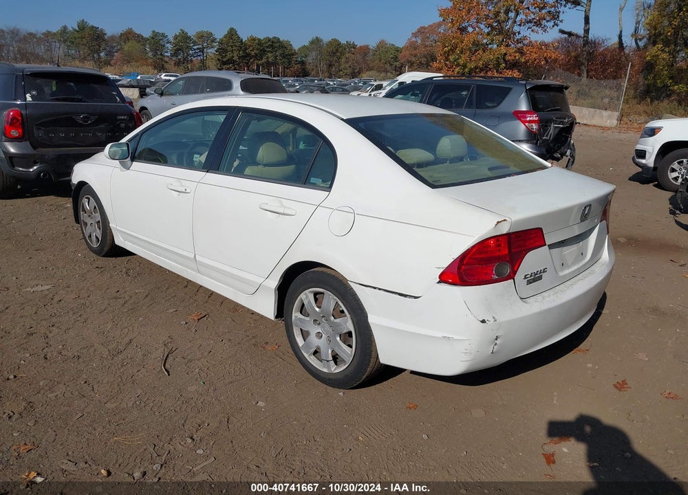 2006 HONDA CIVIC LX VIN: 2HGFA16576H500288