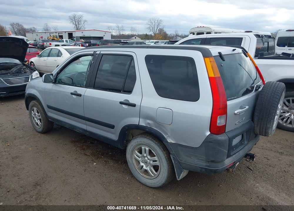 2004 HONDA CR-V EX VIN: SHSRD78824U209612
