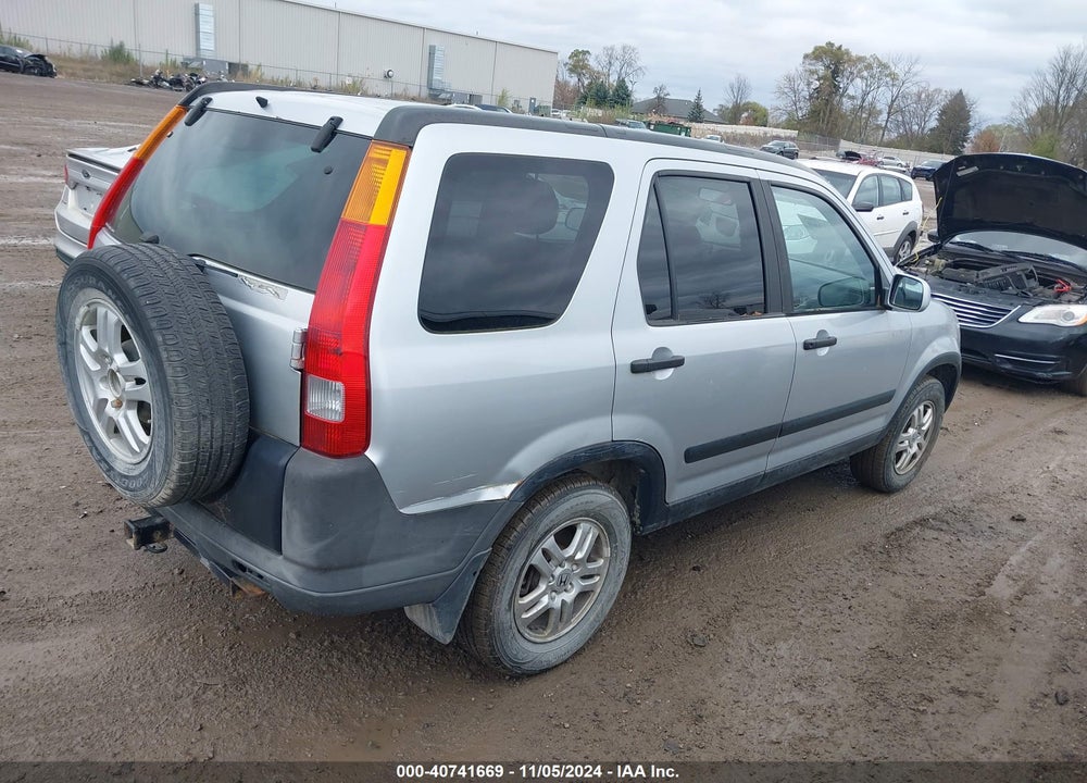 2004 HONDA CR-V EX VIN: SHSRD78824U209612