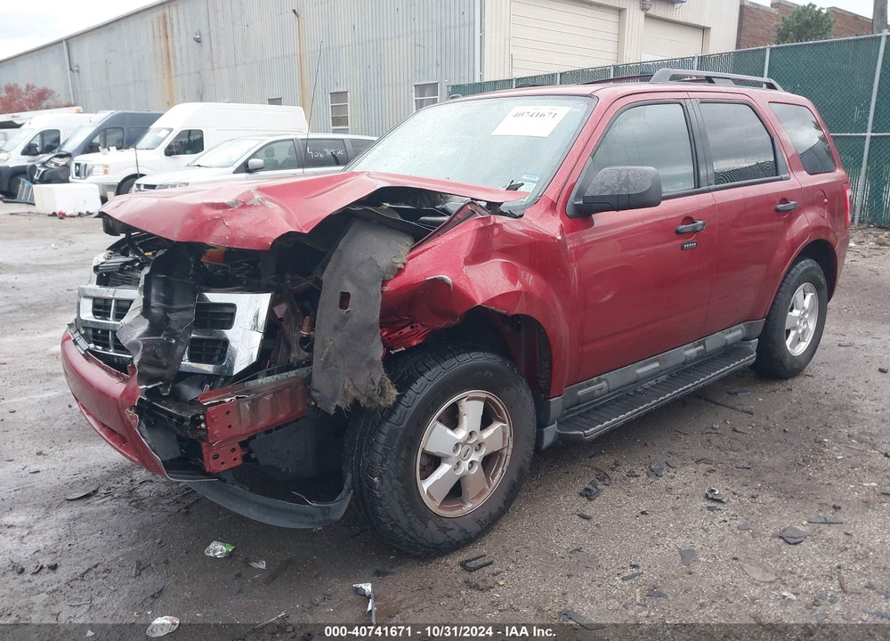 2012 FORD ESCAPE XLT VIN: 1FMCU0D72CKC00763