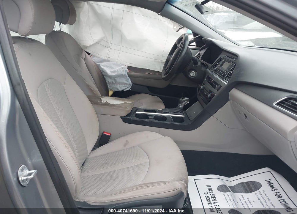 2015 HYUNDAI SONATA SE VIN: 5NPE24AF6FH087456