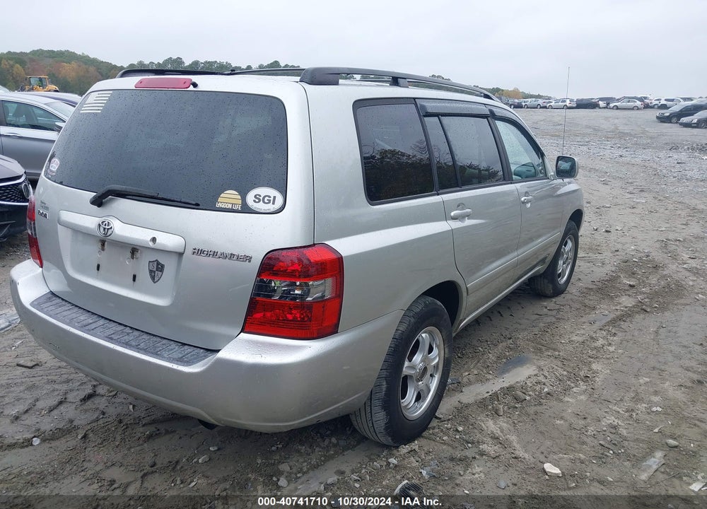 2004 TOYOTA HIGHLANDER VIN: JTEGD21A240080120