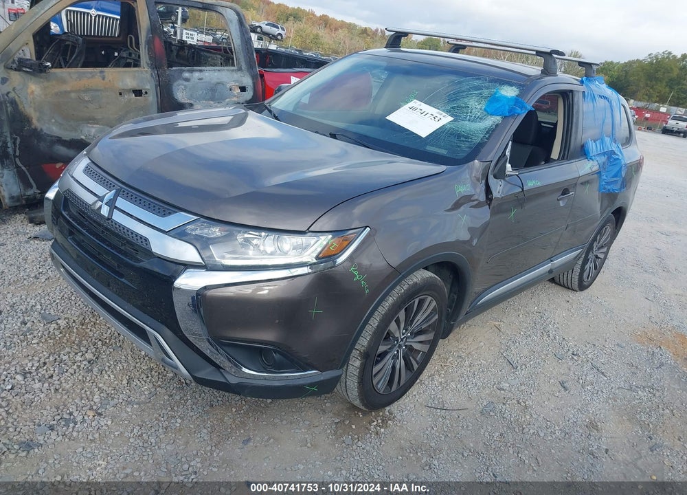 2019 MITSUBISHI OUTLANDER ES VIN: JA4AD2A38KZ022933