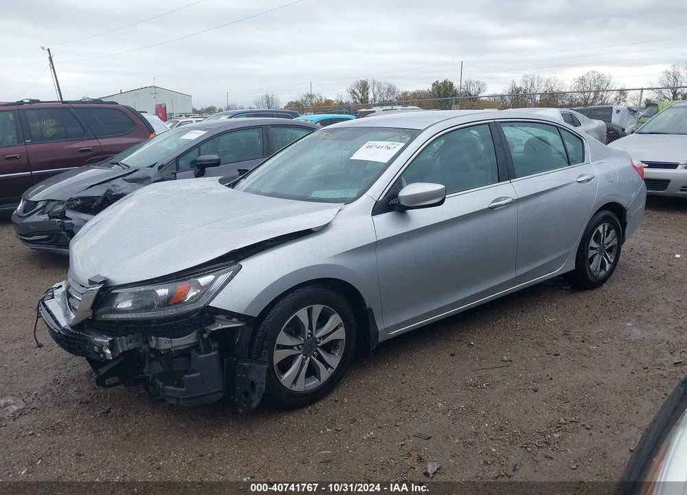 2013 HONDA ACCORD LX VIN: 1HGCR2F36DA058308