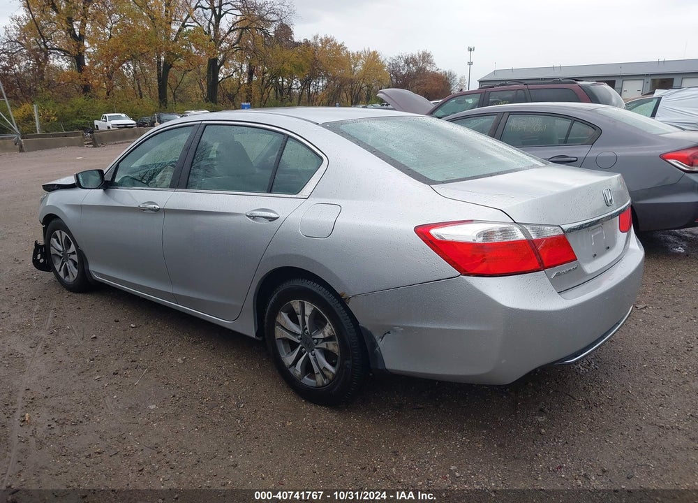 2013 HONDA ACCORD LX VIN: 1HGCR2F36DA058308