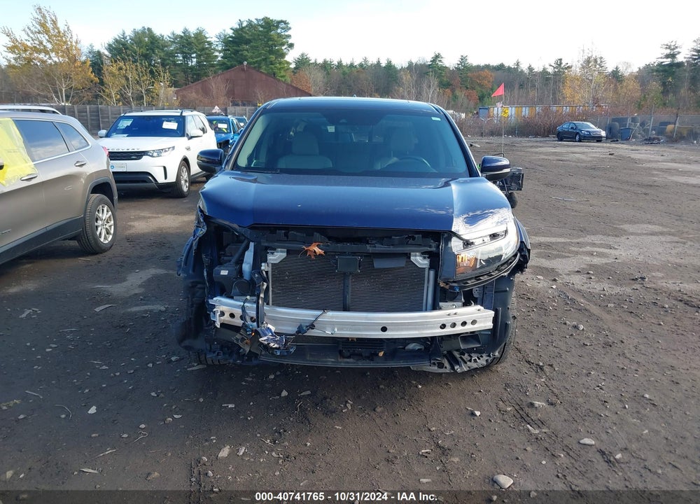 2022 HONDA RIDGELINE RTL VIN: 5FPYK3F52NB012331
