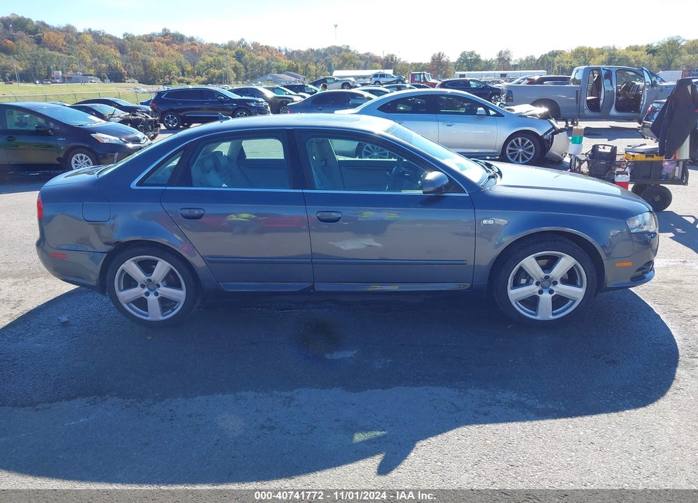 2008 AUDI A4 3.2 VIN: WAUDH78E08A159901